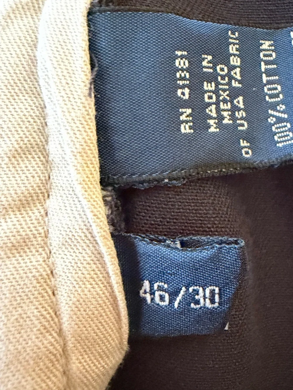 EUC, Polo Ralph Lauren Pants, BIG Andrew Pant, Size 46X30, 100% Cotton